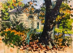 Fonthill Arch from the wood