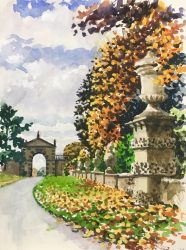 Fonthill Arch, Autumn