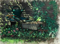 Wheelbarrow at Great Milton